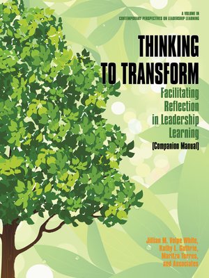 cover image of Thinking to Transform Companion Manual